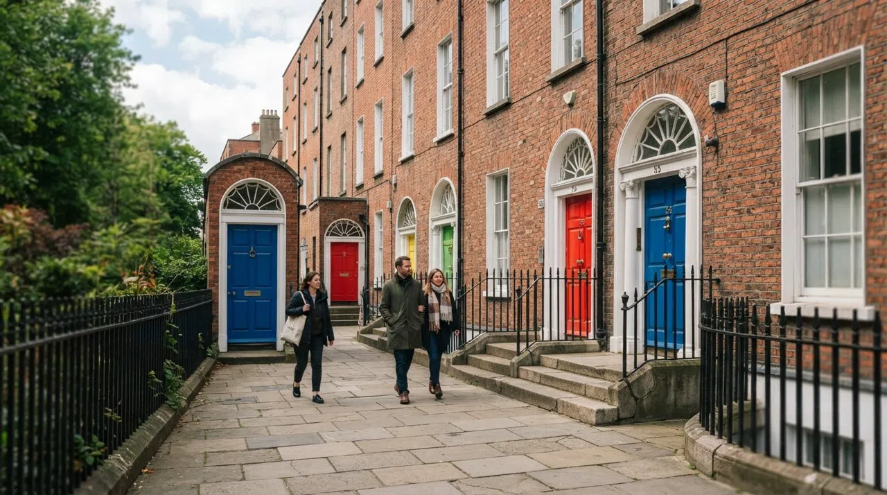 Georgian Quarter, Dublin: die Stadt in ihrer gefasstesten Form